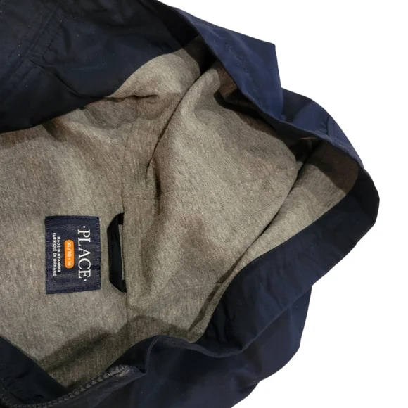 Place Youth Windbreaker Lined Hooded Jacket Youth XL - Picture 3 of 12